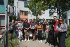 Deutsch-Französischer Austausch zum Thema Wohnheimleben und Bauen